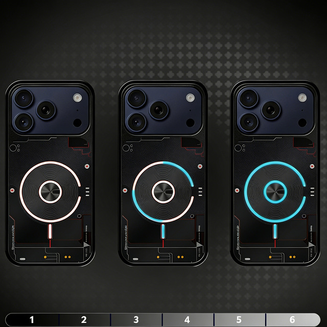 LED Phonecase Sound Active Phonecase Voice Control LED Flashing Phonecase Glowing Phonecase