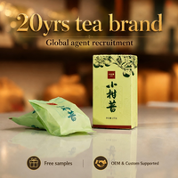 Thé authentique Xinhui Xiao Qing Gan, thé Pu-erh à la mandarine séchée au soleil, 20g