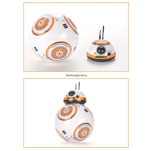 Robot RC 2.4G <span class=keywords><strong>télécommandé</strong></span> avec son, figurine d'action améliorée, robot intelligent BB8, modèle de jouet pour enfants - Product Image 6