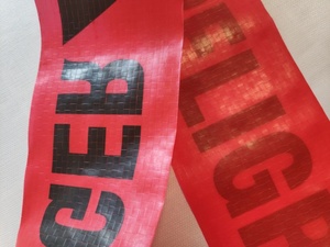 Cinta de barricada reforzada con impresión personalizada de PE, la más vendida - Product Image 3