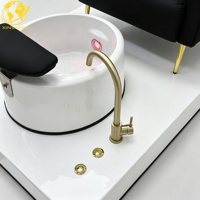 Station de manucure multifonctionnelle, salon de manucure, spa pour les pieds, chaises de pédicure avec massage électrique