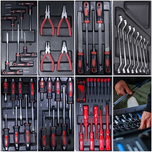 220 pièces Armoire À Outils Professionnelle Avec Un Artisan Chariot à Outils <span class=keywords><strong>Coffre</strong></span> Avec Outils - Product Image 5