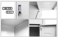 Armoire vestiaire en métal pour l'école, armoire à vêtements, armoire 3 portes en acier almirah designs, armoire design en acier, meubles de garde-robe