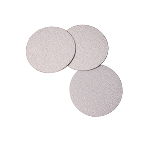 Supporto in carta di ossido di alluminio abrasivo con gancio e anello disco di forma rotonda grana 60 #-120 # con o senza fori - Product Image 3