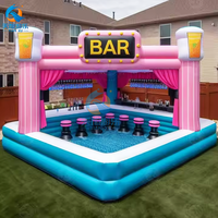 Piscine Gonflable Géante Portable d'Extérieur en PVC 6x6m Capacité 300kg Installation Facile pour Fêtes Estivales et Événements Aquatiques Garantie 2 Ans