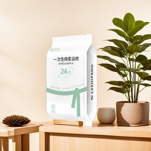 Peignoir jetable pour hôtel, peignoir de voyage portable, peignoir absorbant pour gîte, maison d'hôtes, spa, sauna - Product Image 1