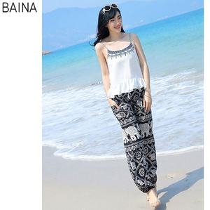 <span class=keywords><strong>Pantalon</strong></span> Long et Fin <span class=keywords><strong>Anti</strong></span>-<span class=keywords><strong>Moustique</strong></span> pour Femme, Motif Éléphant, Idéal Plage Printemps-Été - Product Image 5