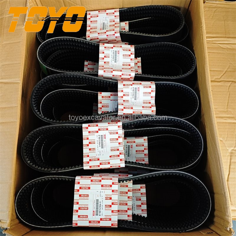 ZX200 Excavator Fan Belt - 8981529060 for ISUZU Engines