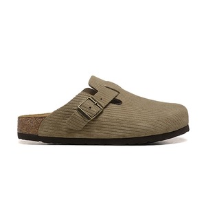 Sabots Boston style Birkenstock pour femmes, <span class=keywords><strong>mules</strong></span> en daim, sandales orthopédiques en liège à semelle souple, prix d'usine, logo personnalisé - Product Image 2