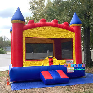 Château gonflable commercial pour enfants, thème Lune, avec toboggan aquatique, pour la location événementielle, écologique et imperméable - Product Image 4