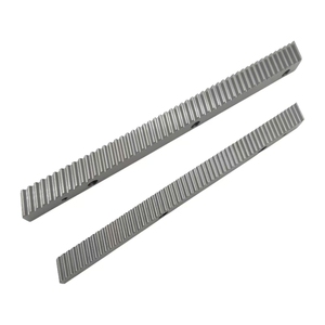 مجموعة تروس رف حلزوني من الفولاذ المخصص ، عجلة ترس لطحن الأسنان بمحرك لآلات النقش بالليزر - Product Image 3