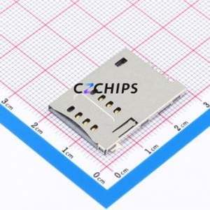 C7019-02 SIM Card Connector SMD Connector Self-Return Type Card Holder - Product Image 1