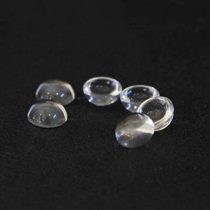Personalización Diámetro del vidrio óptico BK7/K9 1mm 2mm 3mm 5mm 10mm Lente de Media bola con sílice fundida - Product Image 4