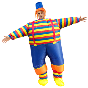 Disfraz inflable de payaso adulto divertido para Halloween Cosplay Party Dress Up - Product Image 5