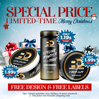 Prix spécial à durée limitée Merry Christmas Poudre coiffante pour hommes Volume up Texture Look