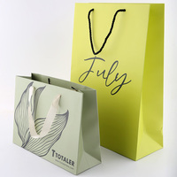Sacs d'emballage à logo ruban Kraft personnalisé vos vêtements blancs au détail personnalisé Shopping bijoux noirs sacs cadeaux personnalisés