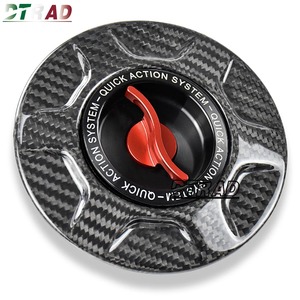 Pour <span class=keywords><strong>KAWASAKI</strong></span> ZX6R 636 2019-2026 <span class=keywords><strong>ZX10R</strong></span>/RR 2021-2025 ZX4R ZH2 Z650 Z900 – Bouchon de réservoir de carburant sans clé en fibre de carbone - Product Image 6