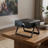 Proyector Inteligente Portátil 4K LCD LED 1080P WIFI 2.4G/5G, Cine en Casa, 150 ANSI Lúmenes, Enfoque Automático para Dormitorio y Exteriores