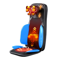 Coussin de massage en cuir PU entièrement automatique 2026 avec thérapie thermique Shiatsu 3D confortable pour le massage des cervicales par pétrissage