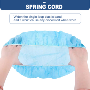 Hồ Bắc haixin MOB Mũ dùng một lần tóc Net Y Tế Đầu che đàn hồi bụi hat phẫu thuật chà kiểm soát bụi Vòng <span class=keywords><strong>cap</strong></span> bán buôn - Product Image 3