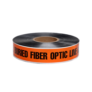 5 mil dày 3 in. X1000 ft ngầm phát hiện cảnh báo băng màu xanh lá cây với màu đen thận trọng chôn đường cống dưới đây in ấn - Product Image 2