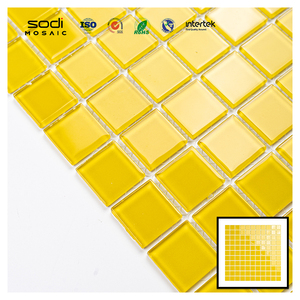 Mosaicos de Vidrio Verde para Baño, Azulejo de Mosaico de Vidrio para Diy, Ducha de Baño, Redecoración, Casa, Spa, Piscinas, Mosaique - Product Image 4