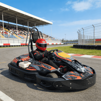 Go Karts de Gasolina de 4 Tiempos de Alta Velocidad, Alquiler de Go Karts de Gasolina de Larga Duración para Interiores y Exteriores