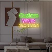 Luz decorativa LED de conejo de neón azul personalizable, APLICACIÓN DE PAISAJE DE PVC acrílico Premium