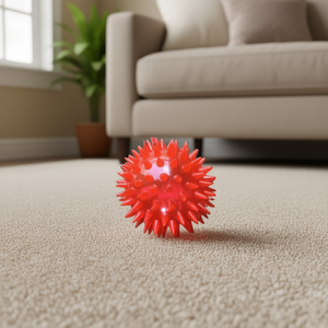 Palla Spinosa di Media Dimensione con Luci, Giocattolo Interattivo e di Movimento per Animali Domestici - Product Image 1