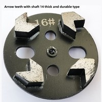 Disque de meulage diamanté 250 mm, abrasif extra-épais, pour polissage et ébavurage des métaux, pour machine à meuler les sols en béton