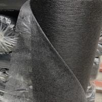 Tissu liant thermique certifié Oeko Tex Microdot non tissé fusible double point PES gomme adhésive interlignage pour tissu