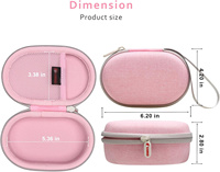 Étui de transport pour souris EVA, sac de rangement pour souris EVA, étui de voyage rigide EVA pour souris Logitech Pebble