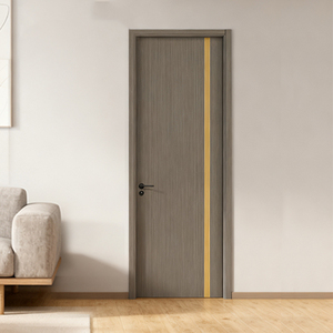 Diseño francés compuesto de madera automático abierto estilo plegable Push Pull puerta interior-exterior Hotel apartamentos para baño Villa - Product Image 3