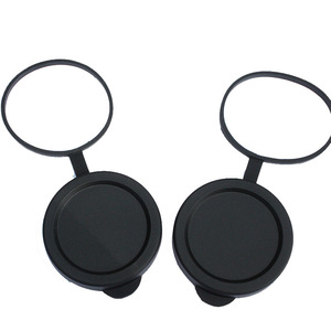 Juego de tapas de lente objetivo y ocular de 50 mm, de goma, para telescopio, binoculares, 50 mm, universales - Product Image 4