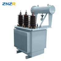 Dış Mekan Yüksek Gerilim Güç Trafosu 315KVA Trifaze 35kV~220kV 50/60Hz Yağlı Tip Güç Trafosu 415V 220V Çıkışlı