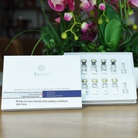 Sérum en poudre lyophilisée à l'oligopeptide d'acide hyaluronique, éclaircissant, hydratant et réparateur pour le soin de la peau du visage