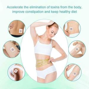 Parche Adelgazante Natural 100% Herbal para el Ombligo, Quema Grasa, Reduce el Abdomen, Blanco/Marrón, 5cm*5cm, 30 Unidades - Product Image 5