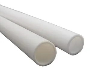 Food Approved Tube Flexible PFA Pipe 100% Virgin PTFE Tube 26 51 68 81 100 149 256mm For Photovoltaic Chemical Semiconductor