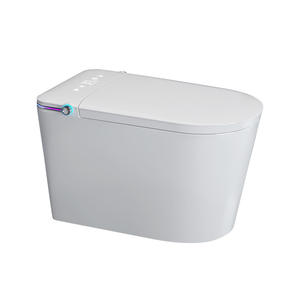WC intelligent Morning Dew avec siège chauffant, chasse d'eau Superspin 3L-4.5L, à poser au sol - Product Image 1