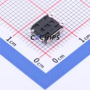 TSE006A3118A02 Tactile Switch SMD Switch Round Button 1.8N Vertical Mount 6.55mm - Product Image 2
