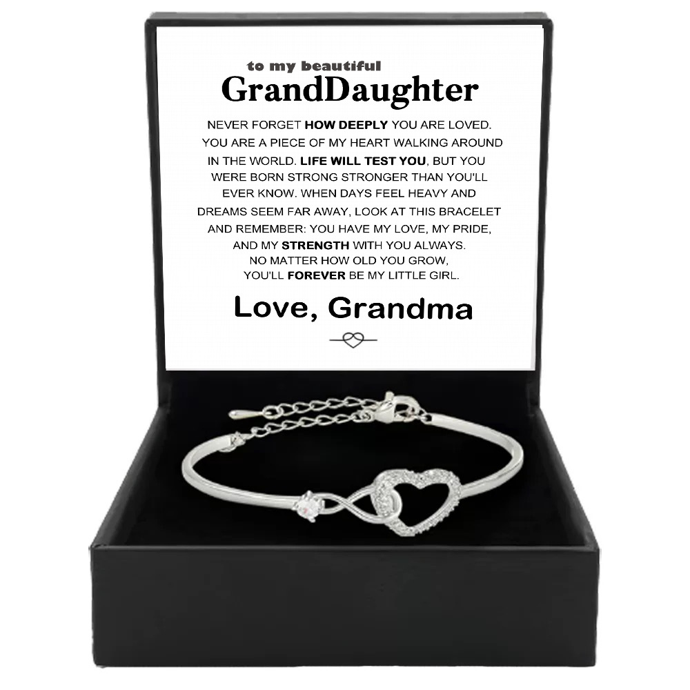 Bracelet (Silver) + B Card Flip Box