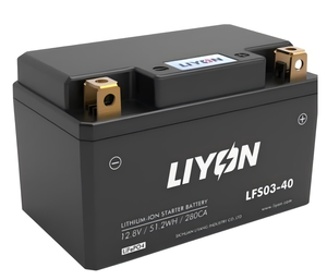 Batería de Litio para Motocicleta Duradera de 12.8V 1.6Ah LiFePO4 con Protección BMS <span class=keywords><strong>Completa</strong></span>, Larga Vida Útil, Compacta y Ligera - Product Image 3