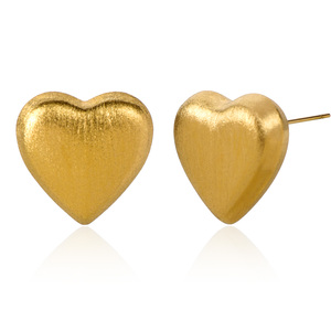 Collar con Colgante en Forma de Corazón JUSTOP Modelo 9114692 304 316, Chapado en Oro de 18K, con Incrustaciones de Microzirconia, Unisex, Regalo Romántico, Joyería de Moda - Product Image 2