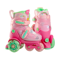 Patins à roulettes triangulaires pour débutants de 3 à 6 ans, vente flash, patins à roulettes lumineux pour garçons et filles, taille réglable