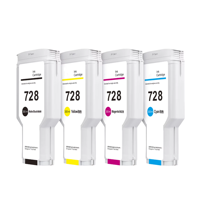 Cartucho de Tinta de Inyección de Tinta Compatible Premium PFI-728 PFI 728 HP728 para Impresora HP DesignJet T730 T830