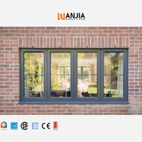 Ventanas Francesas de Aluminio WANJIA, Últimos Diseños Personalizados, Triple Vidrio, Extra Delgadas, Abatibles y Oscilobatientes
