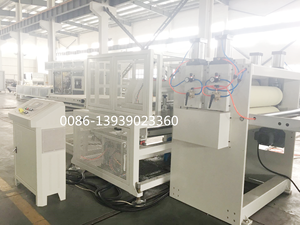 Encofrado de construcción de plástico PP PE/línea extrusora de plantillas de construcción de China - Product Image 3