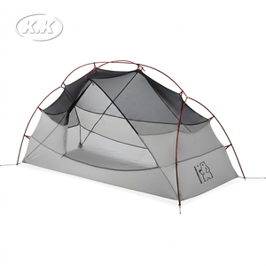 Tente de randonnée ultralégère imperméable en nylon Ripstop 20D Kawagebo Kamp (KK) 1,07 kg / 2,36 lb pour 1 personne - Product Image 4