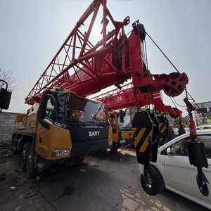 Grue sur camion SANY STC500 50T d'occasion en vente, grue mobile en bon état de fonctionnement, charge de levage maximale de 50T - Product Image 2