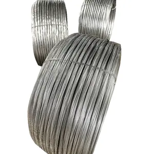Supplier of Galvanized Iron Wires 10 Gauge Hot Dipped Galvanized Steel Wire in Coils with 1.75mm Raw Material